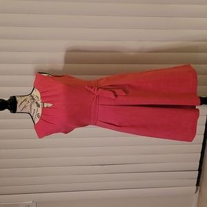 Ellen Tracy Beaded Neck Dress